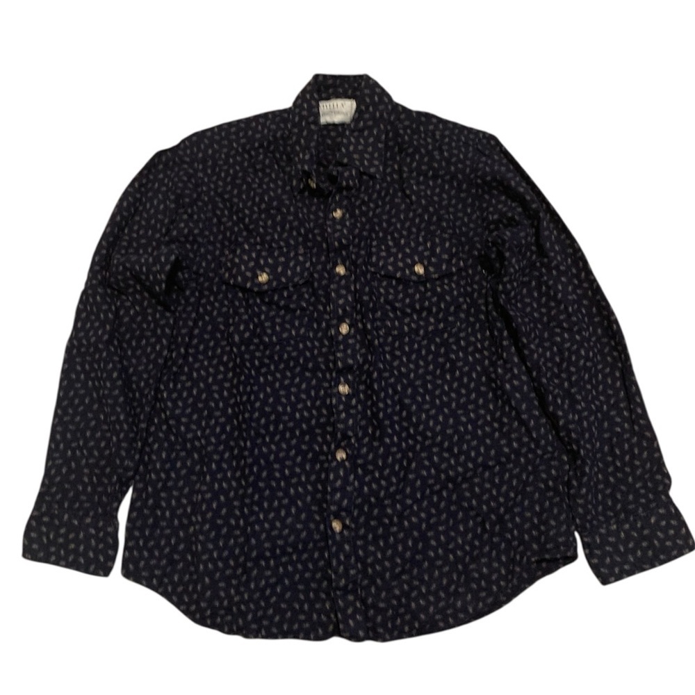 Vintage Rare 1970s Viyella by Pierre Balmain Paisley Shirt Button Up Size S/M